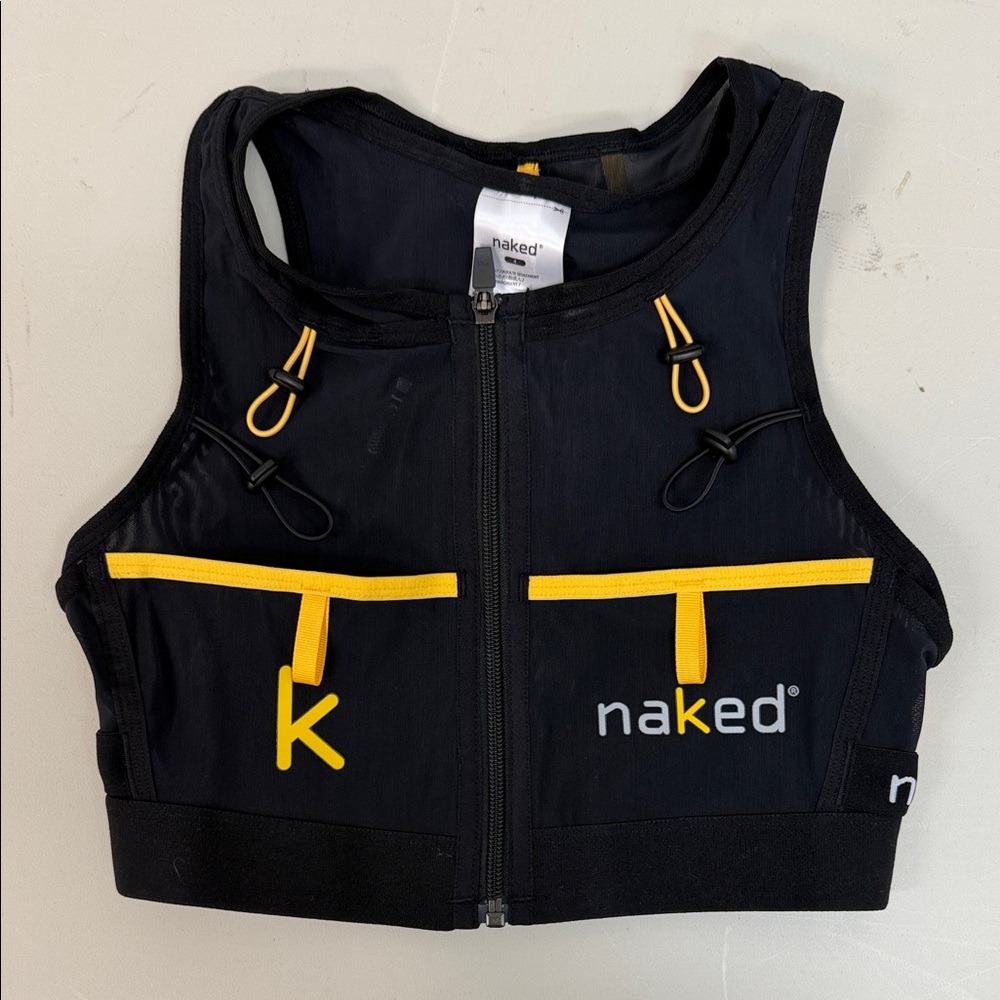 NEW Naked Sports Innovation High Capacity HC Running Vest Womens Sz 4!